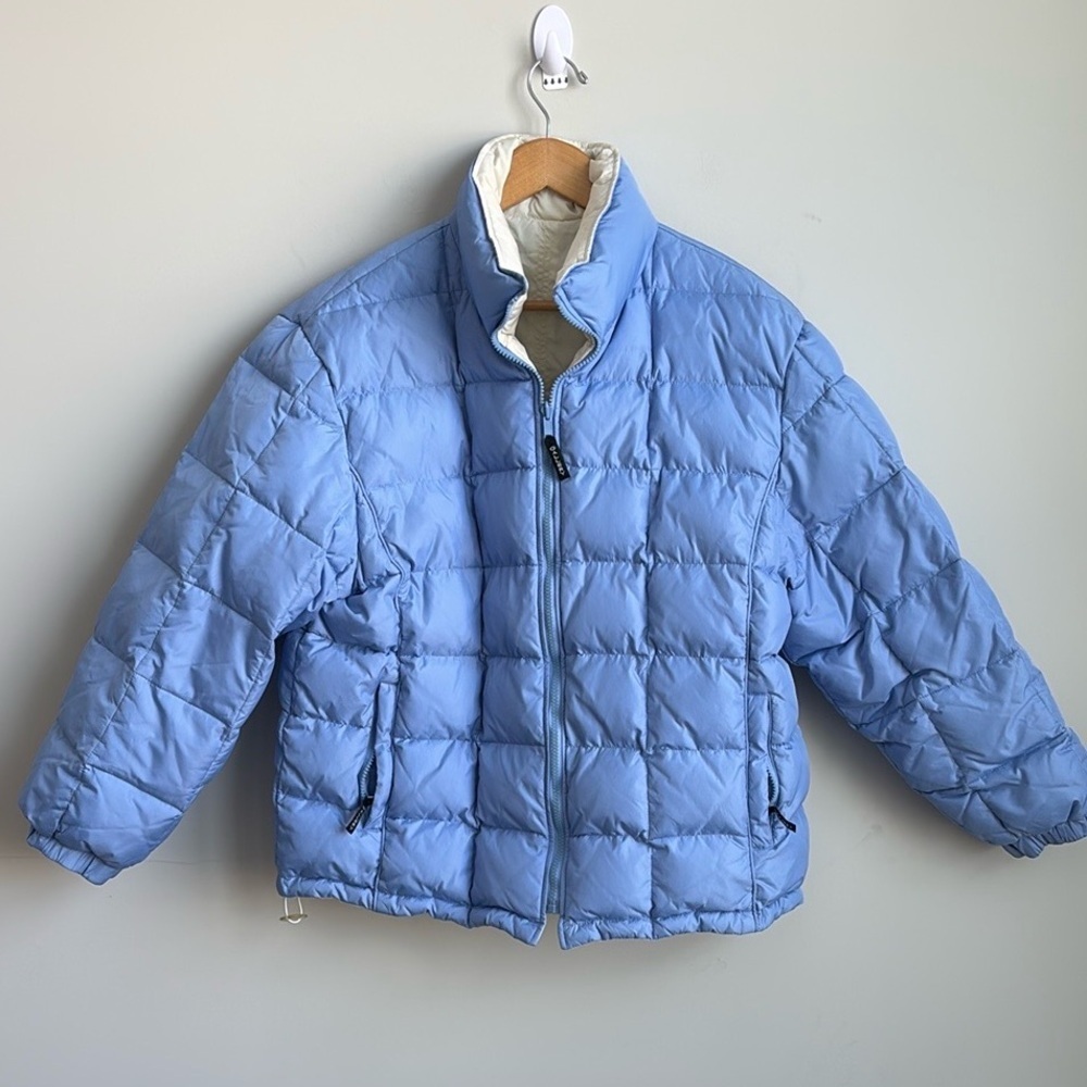 Gallery Reversible Down Puffer Jacket Women’s Xl - image 2